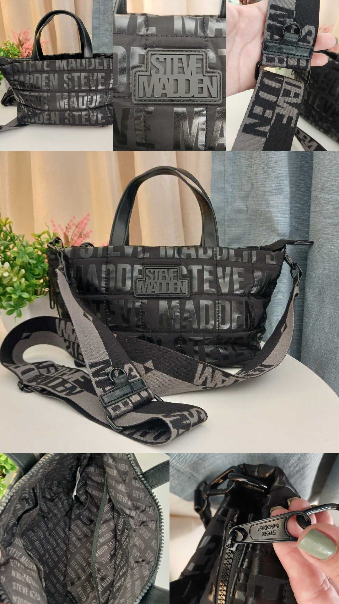 Bolso Negro Steve Madden