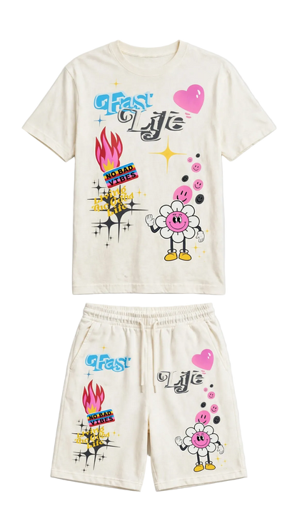 Conjunto Short y Playera Talla L