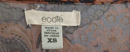 Vestido Buho Cafe Ecoté Talla XS