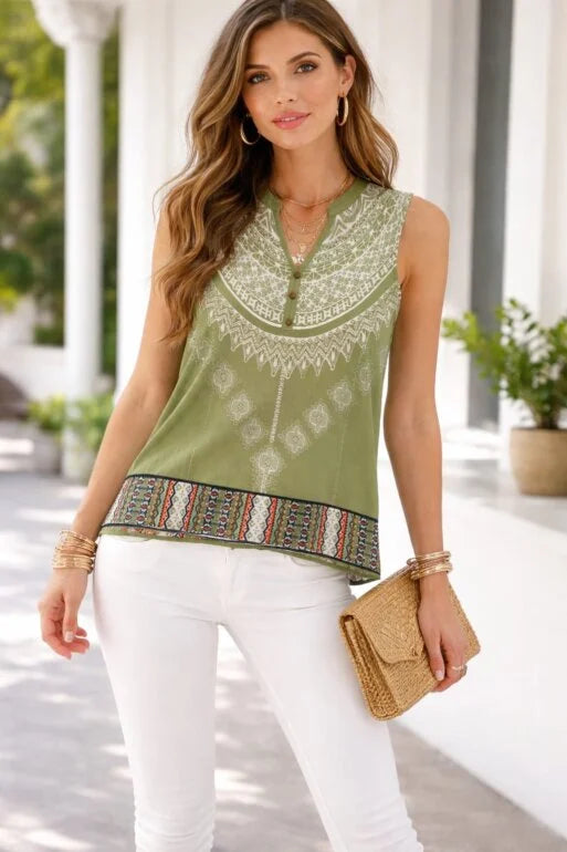 Blusa Verde Claro talla S Sweet Wanderer