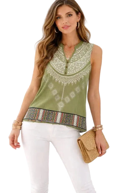 Blusa Verde Claro talla S Sweet Wanderer