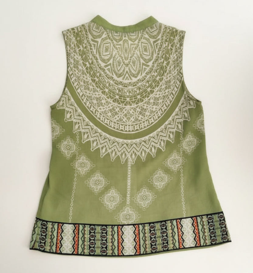 Light Green Blouse Size S Sweet Wanderer