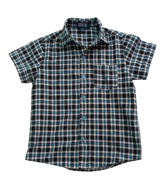Camisa Manga Corta Talla 5 Años